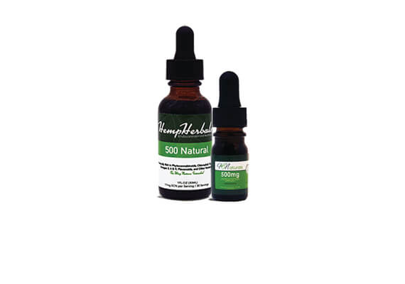 500mg Hemp CBD Oil {Natural}