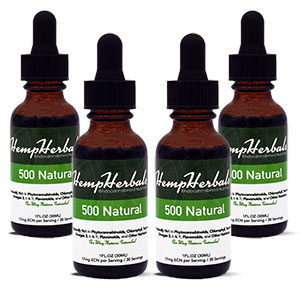 {VP} (4) 500mg Natural CBD Buy 3 Get One Free