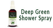 Deep Green Shower Spray