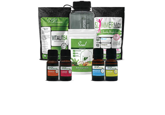 Slimmer Reset + Slimmer Drops + FatDetox Drops Love Box