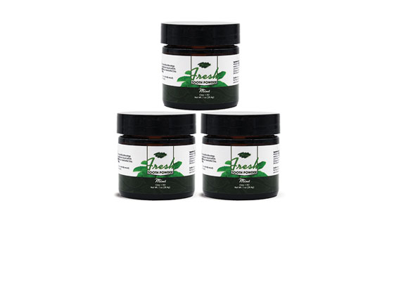 Fresh Tooth Powder 3-Pack