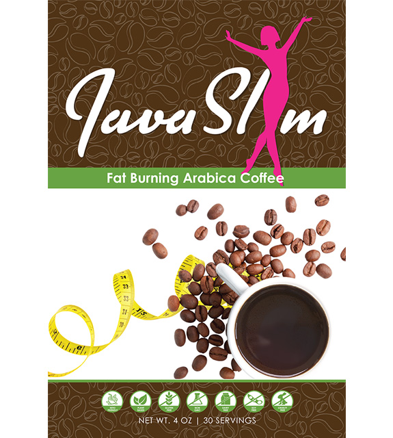Java Slim Coffee Front Label