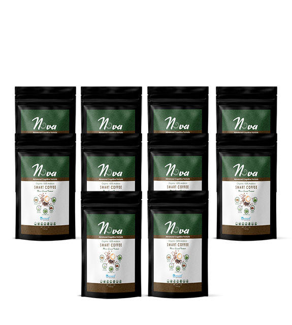 Nova Nootropic Coffee 7-Day Trial Size 10-Pack