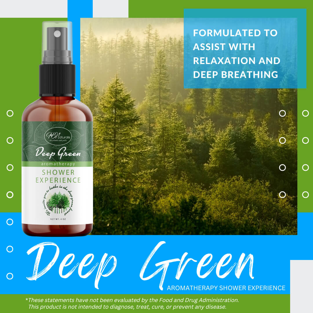 Deep Green Shower Spray