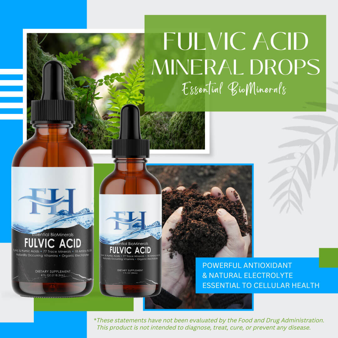 Fulvic Acid Mineral Drops